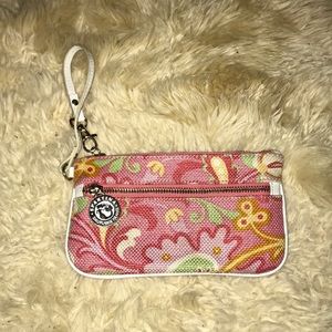 Spartina Paisley Print Wristlet